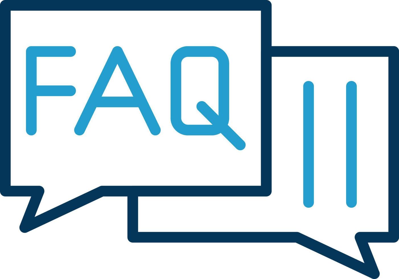 Faq Vector Icon Design