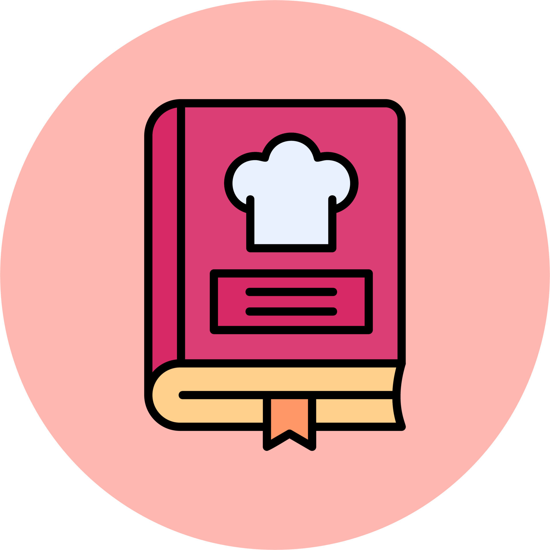Recipe Book Vector Icon 20784802 Vector Art at Vecteezy