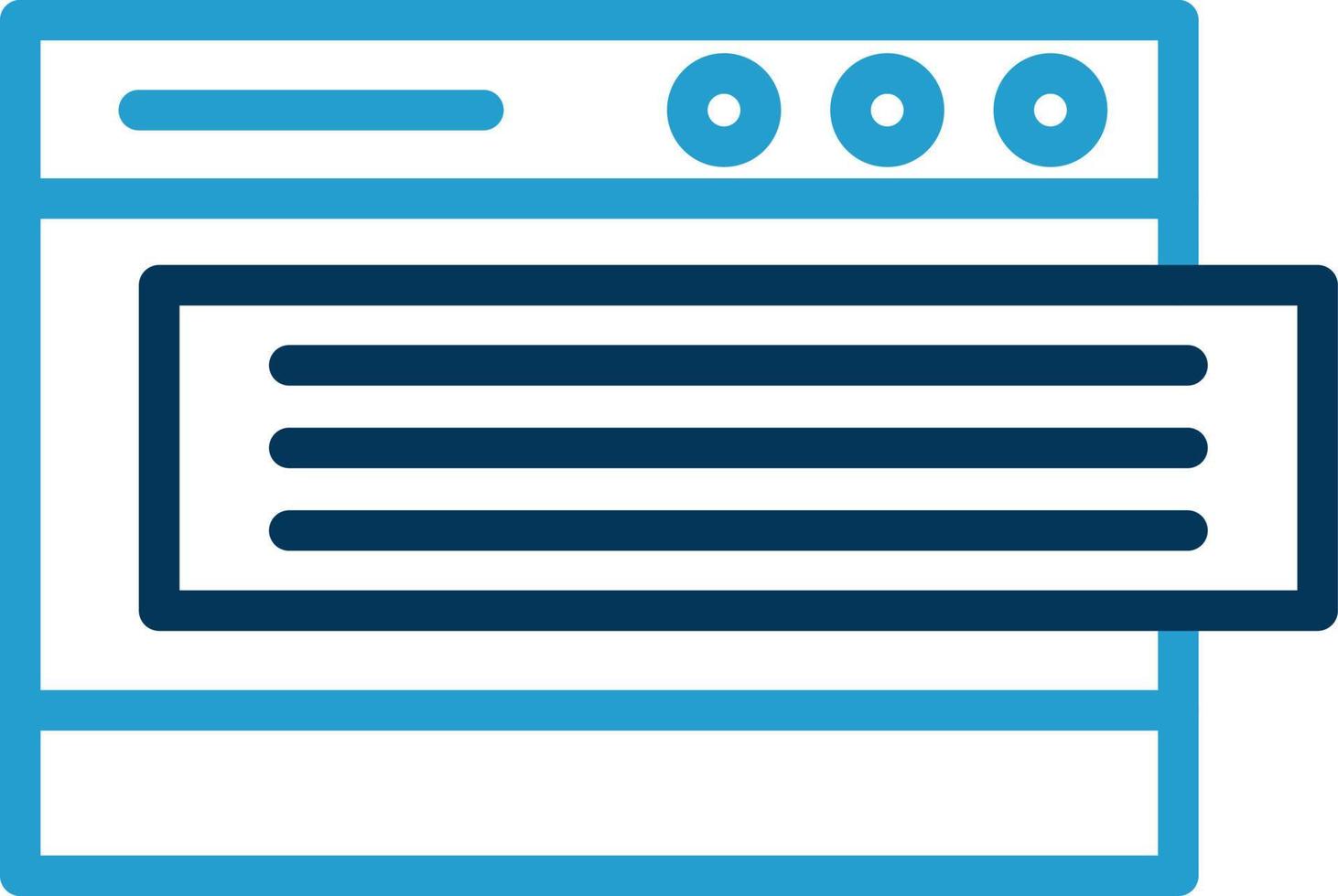 Blogger Vector Icon Design