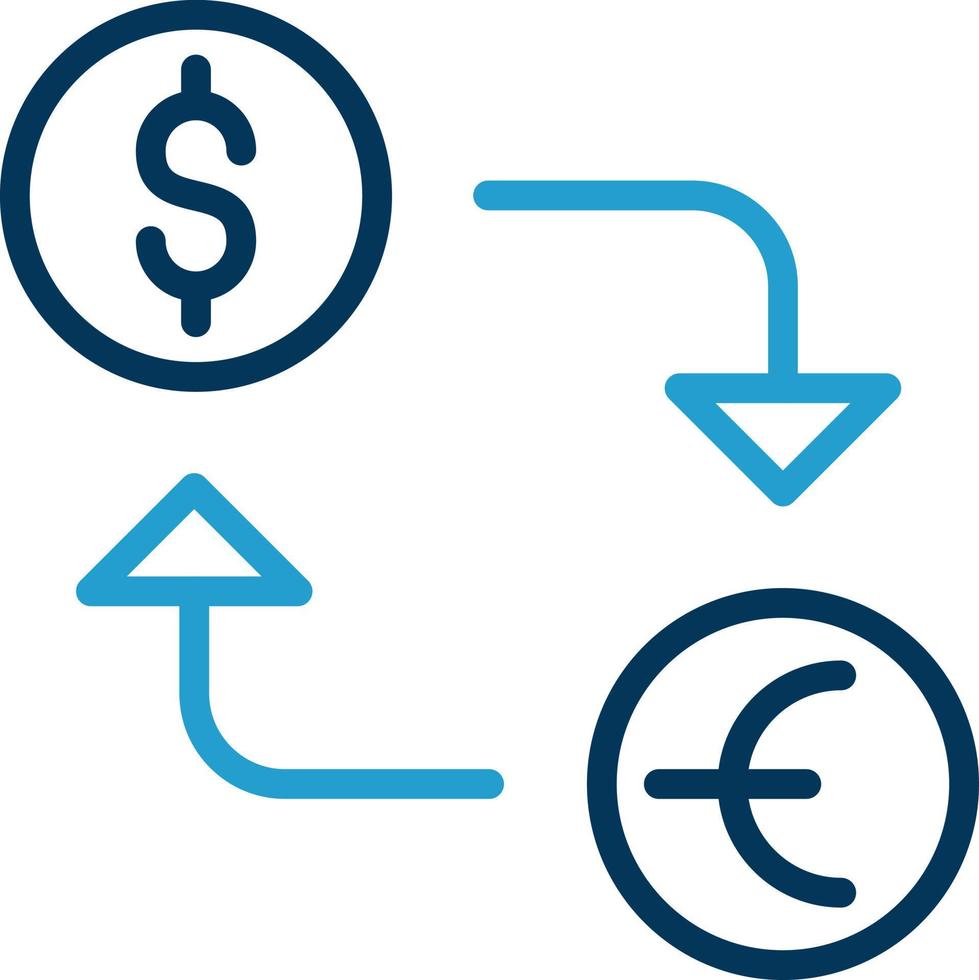 Currency Exchange Vector Icon Design