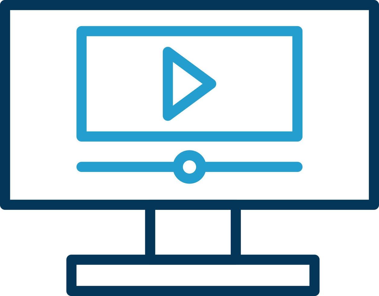 Live Stream Vector Icon Design
