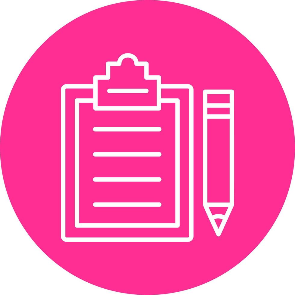 Inventory List Vector Icon