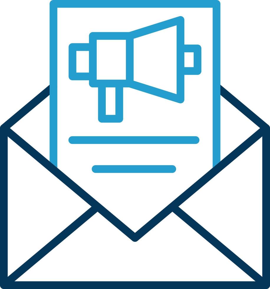 diseño de icono de vector de marketing por correo electrónico