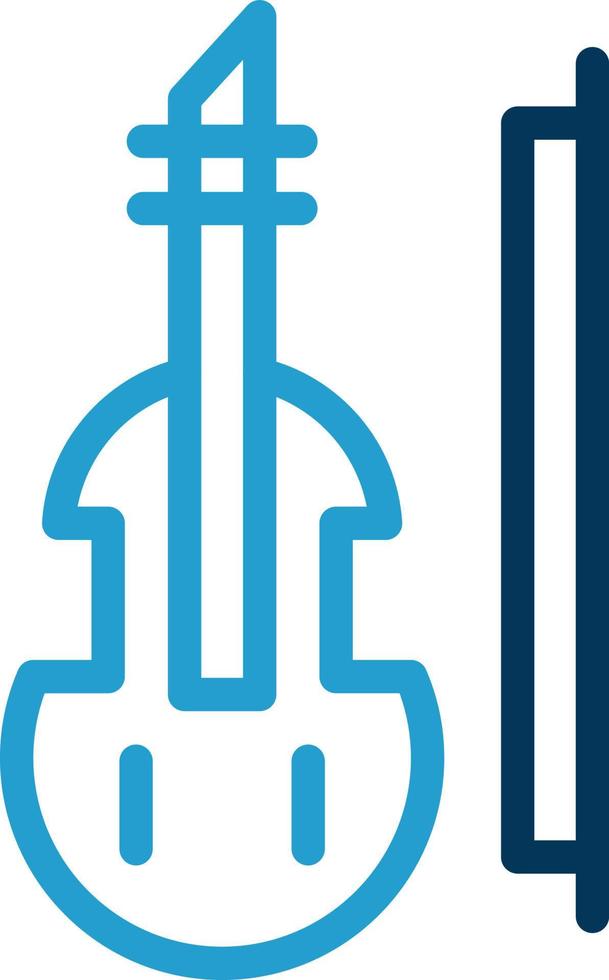 Violin Vector Icon Design