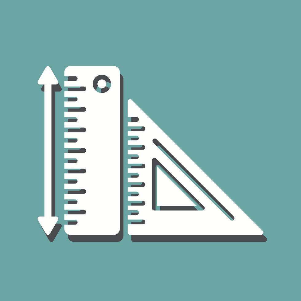 Rulers Vector Icon
