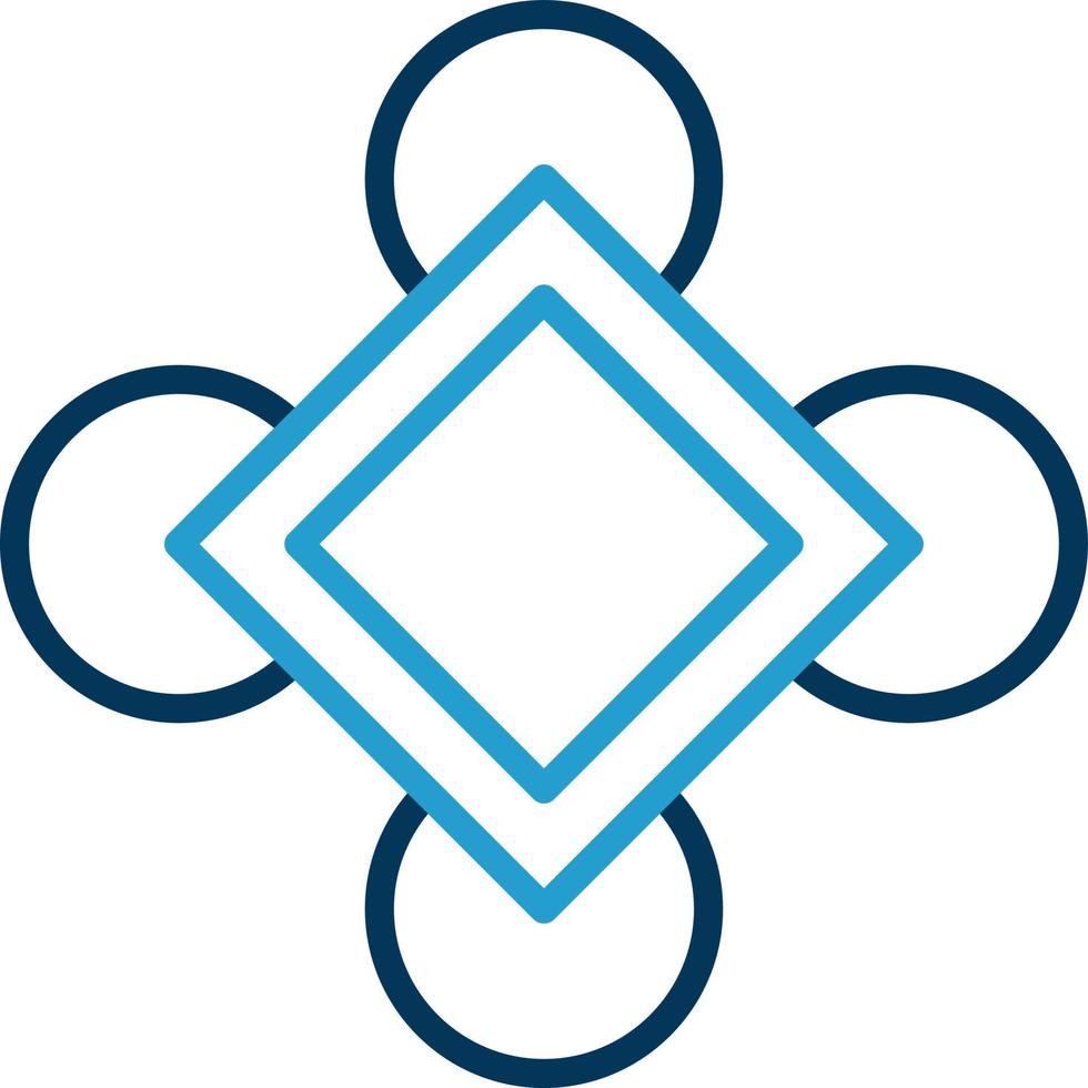 Gestalt Principles Vector Icon Design