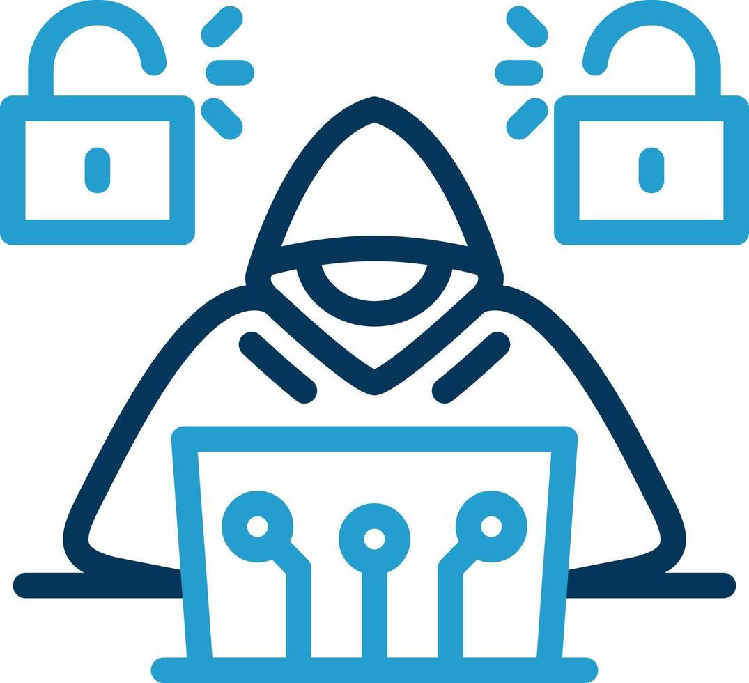 Cyber Attack Vector Icon Design