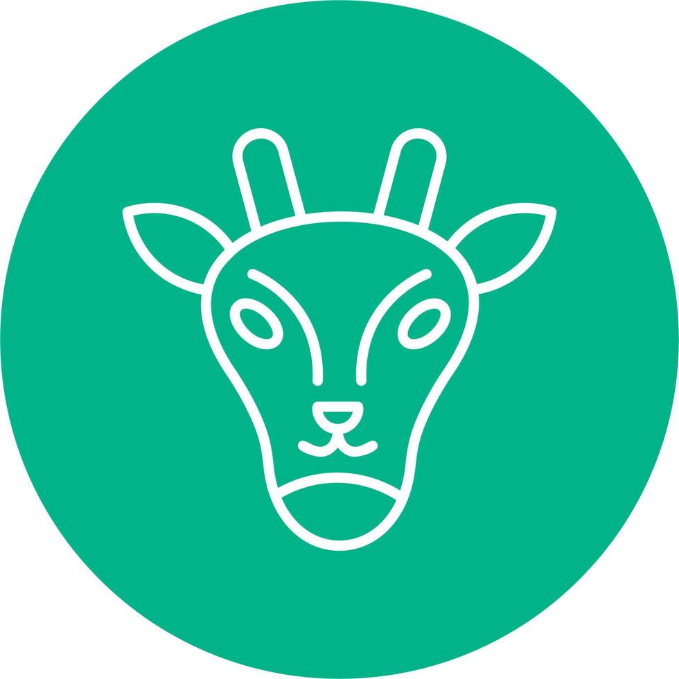 Giraffe Vector Icon