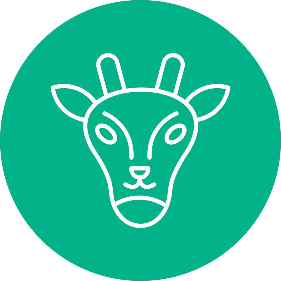 Giraffe Vector Icon