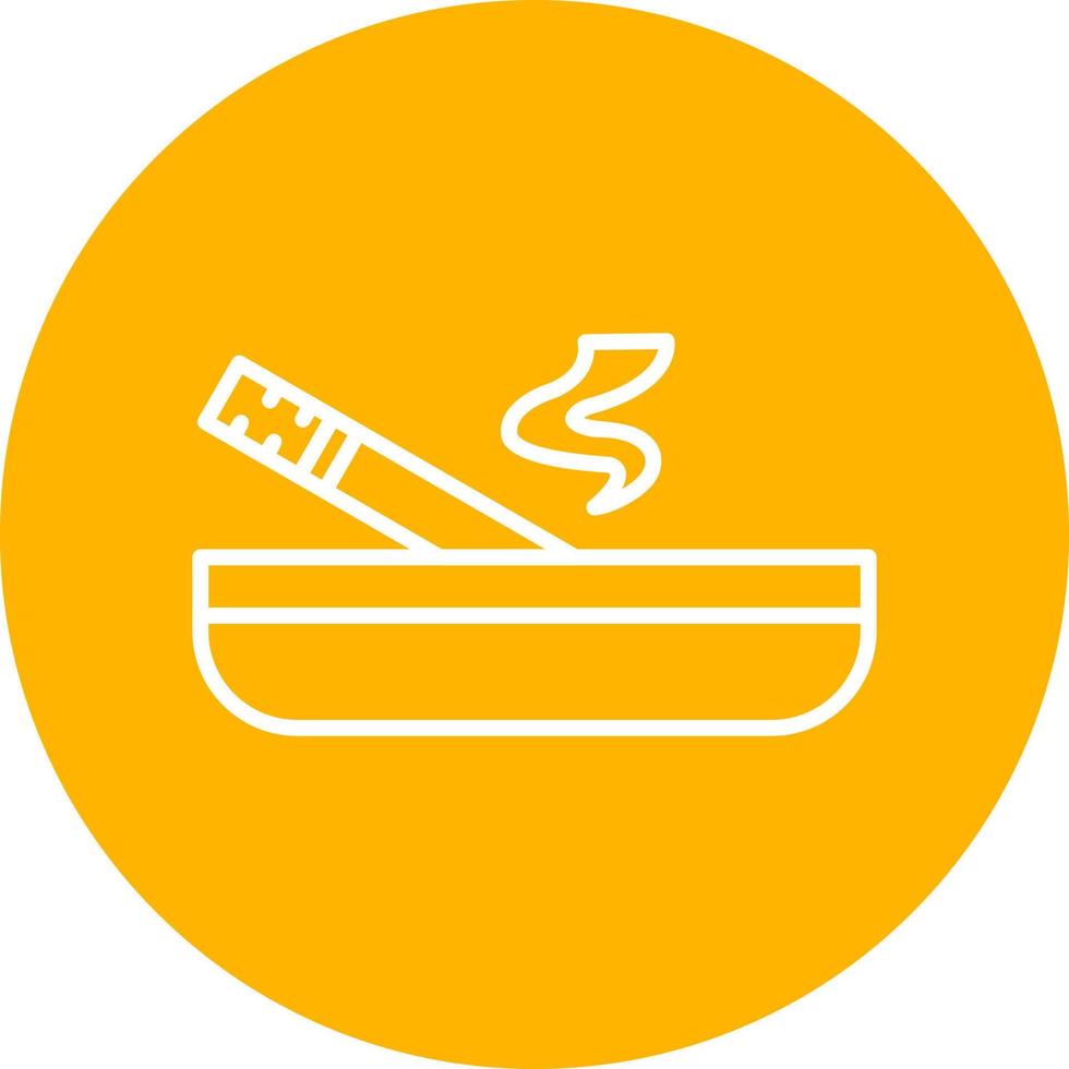 Ashtray Vector Icon