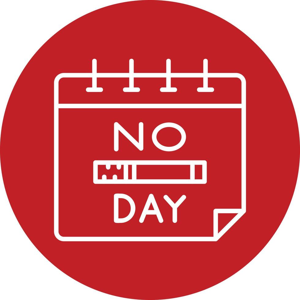 No Tobacco Day Vector Icon