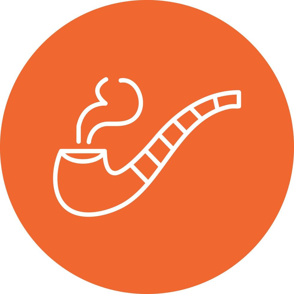 Smoking Pipe Vector Icon
