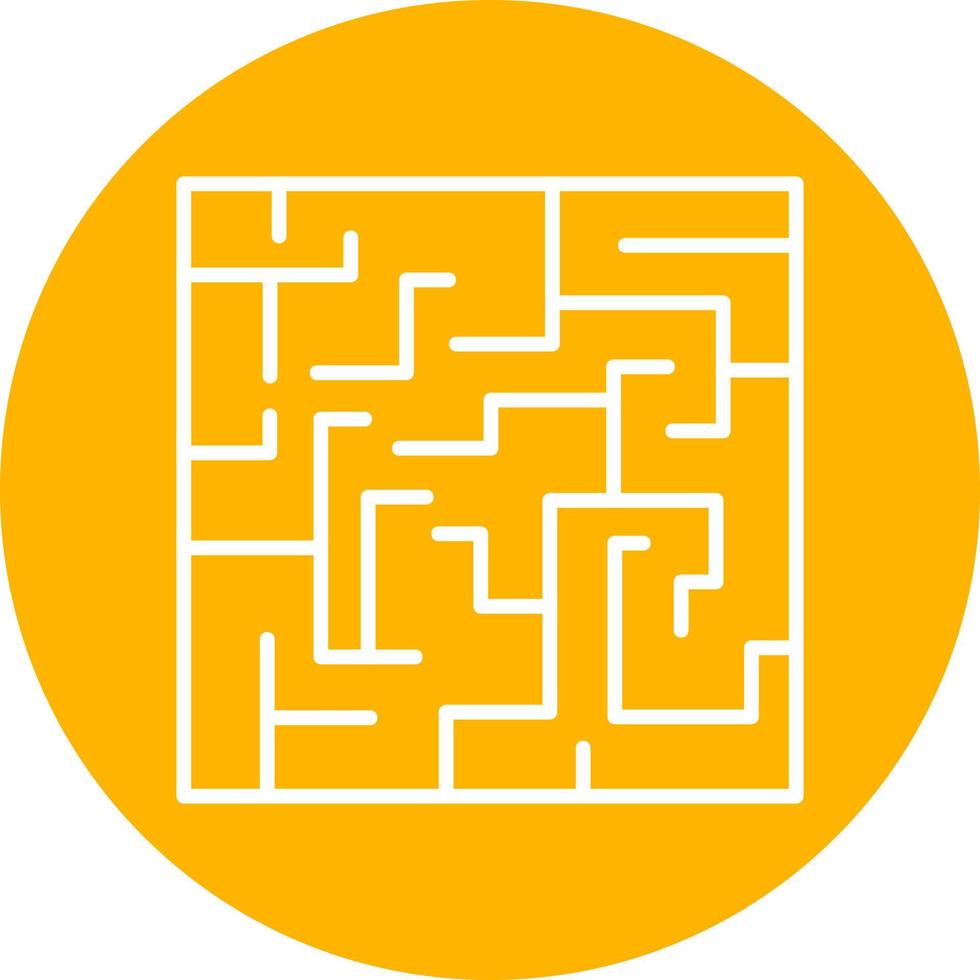 Maze Vector Icon