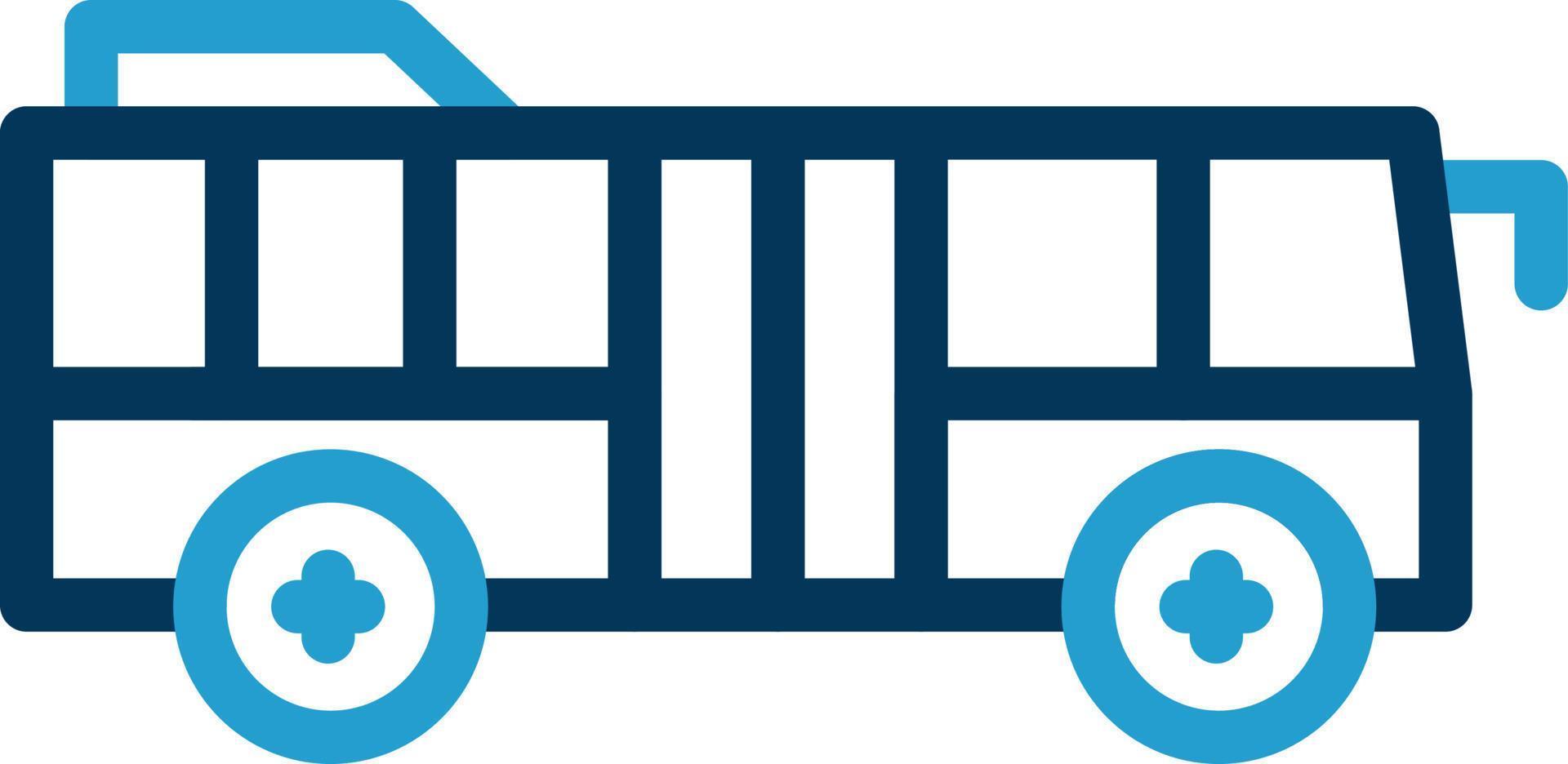 diseño de icono de vector de autobús