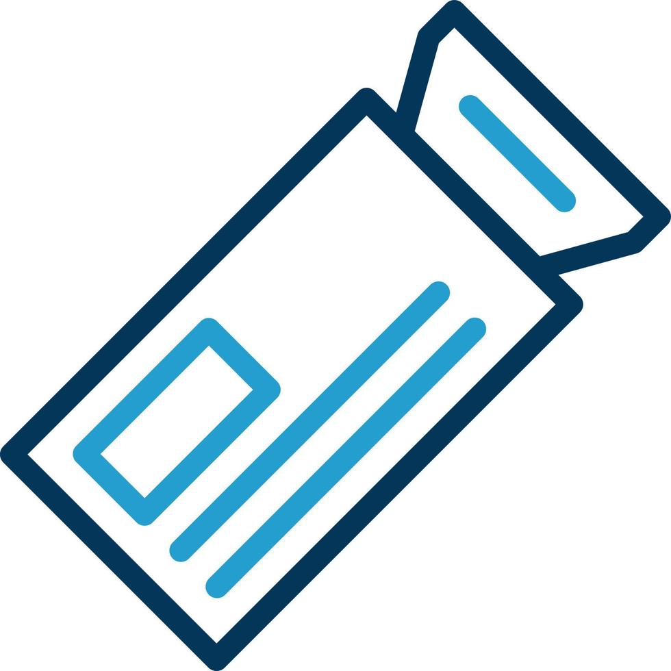 Ticket Vector Icon Design