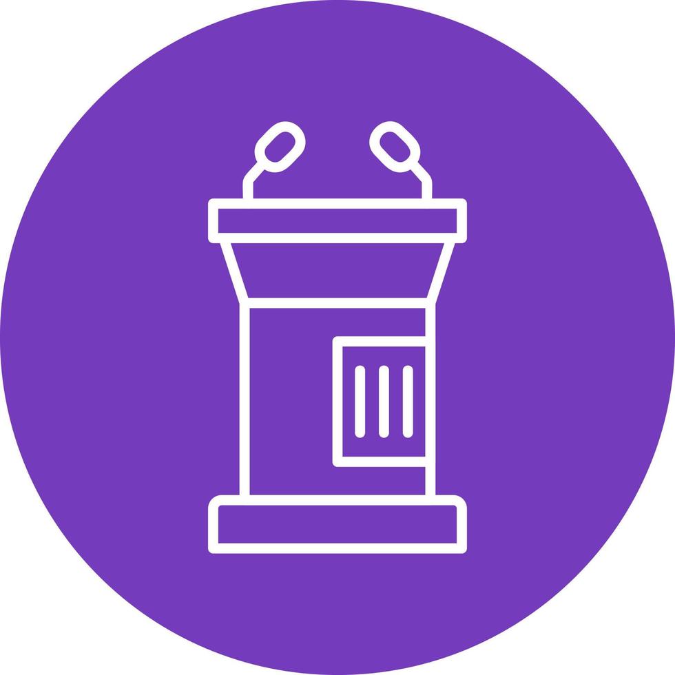Lectern Vector Icon