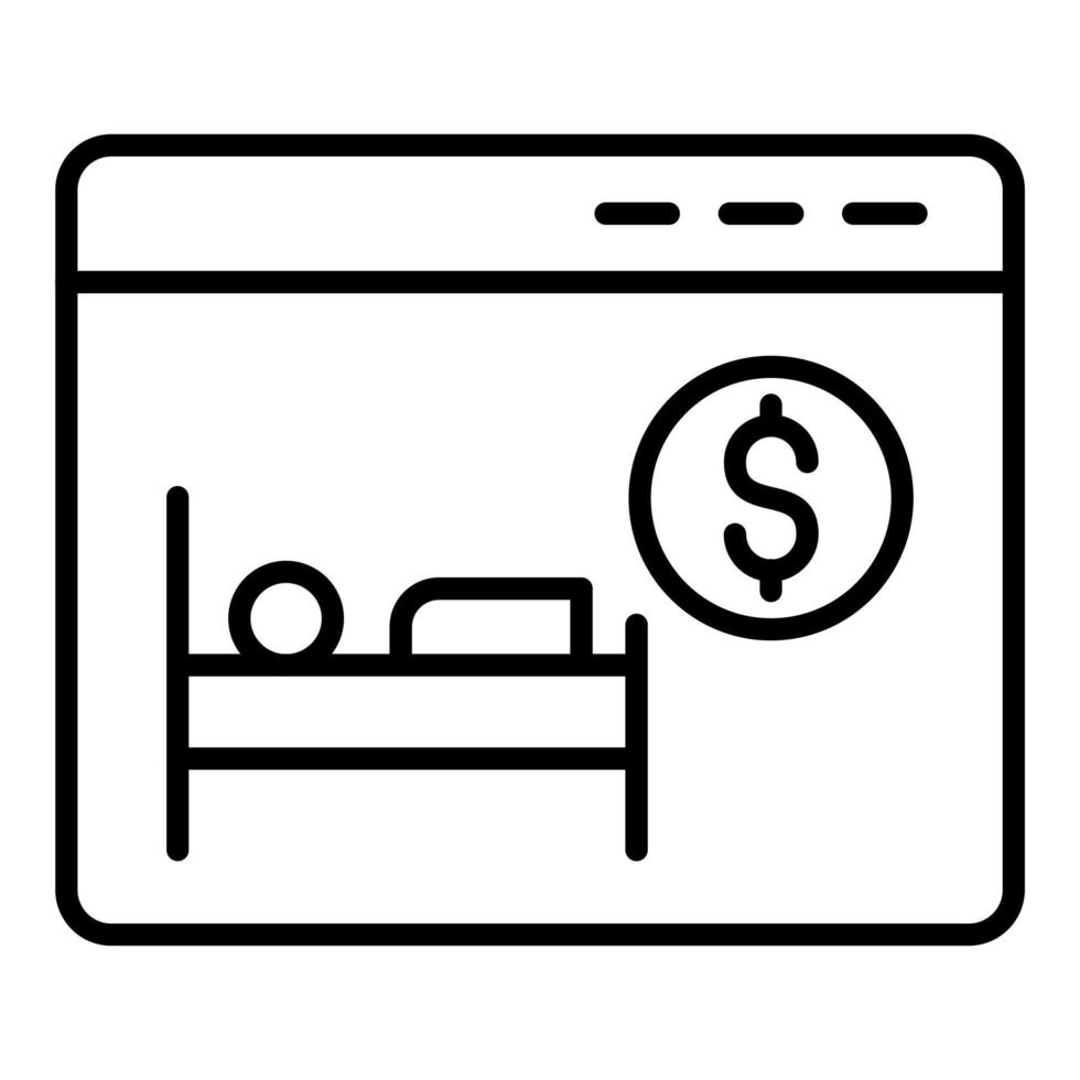 Booking Rate Icon Style vector