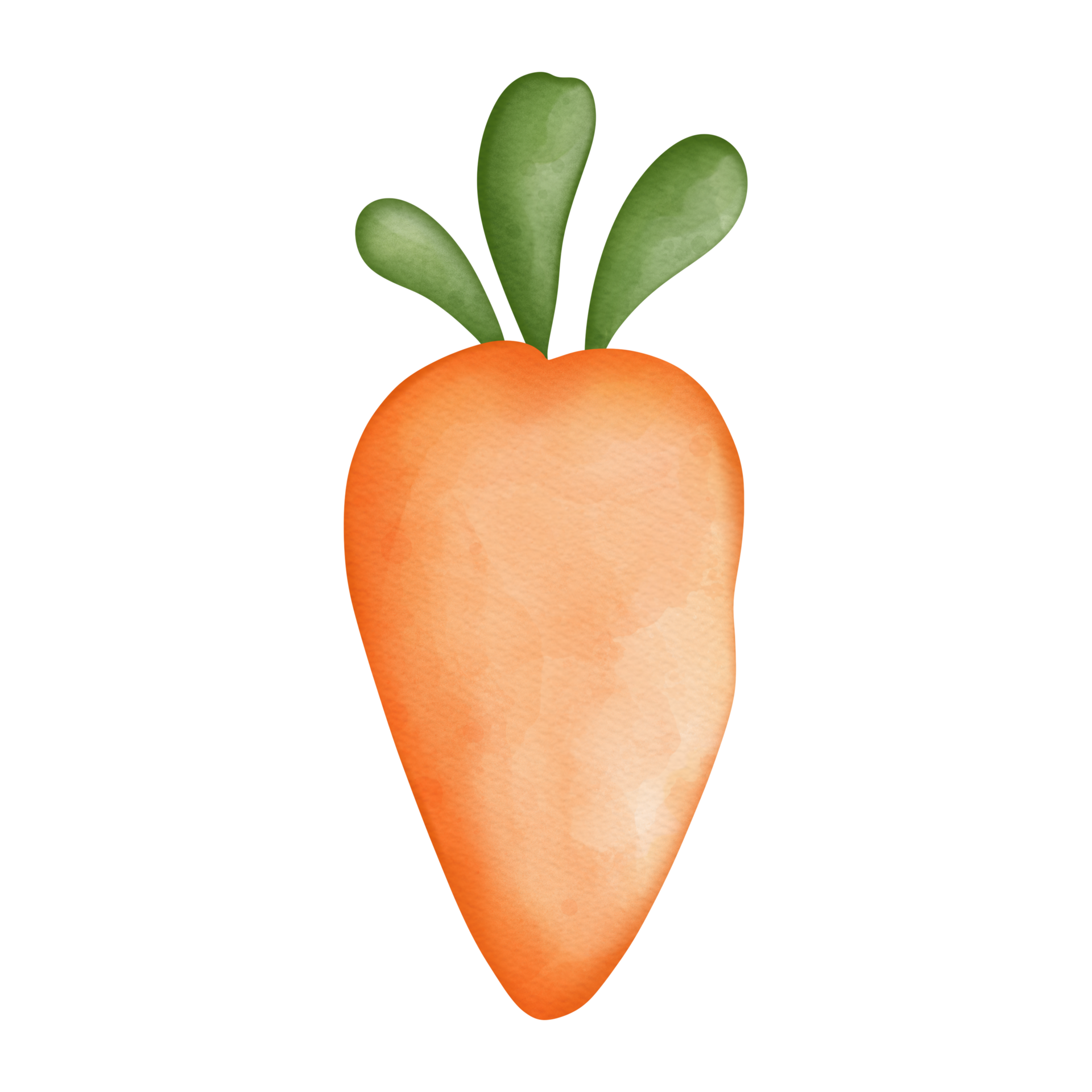 Watercolor Cute Easter Carrot, Easter Elements 20787764 PNG