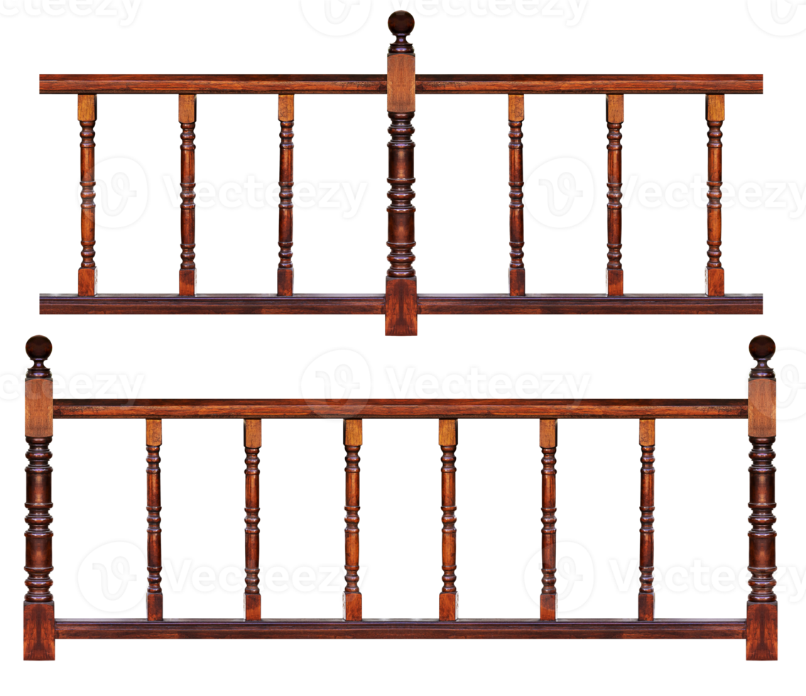 Mock up wooden fence png