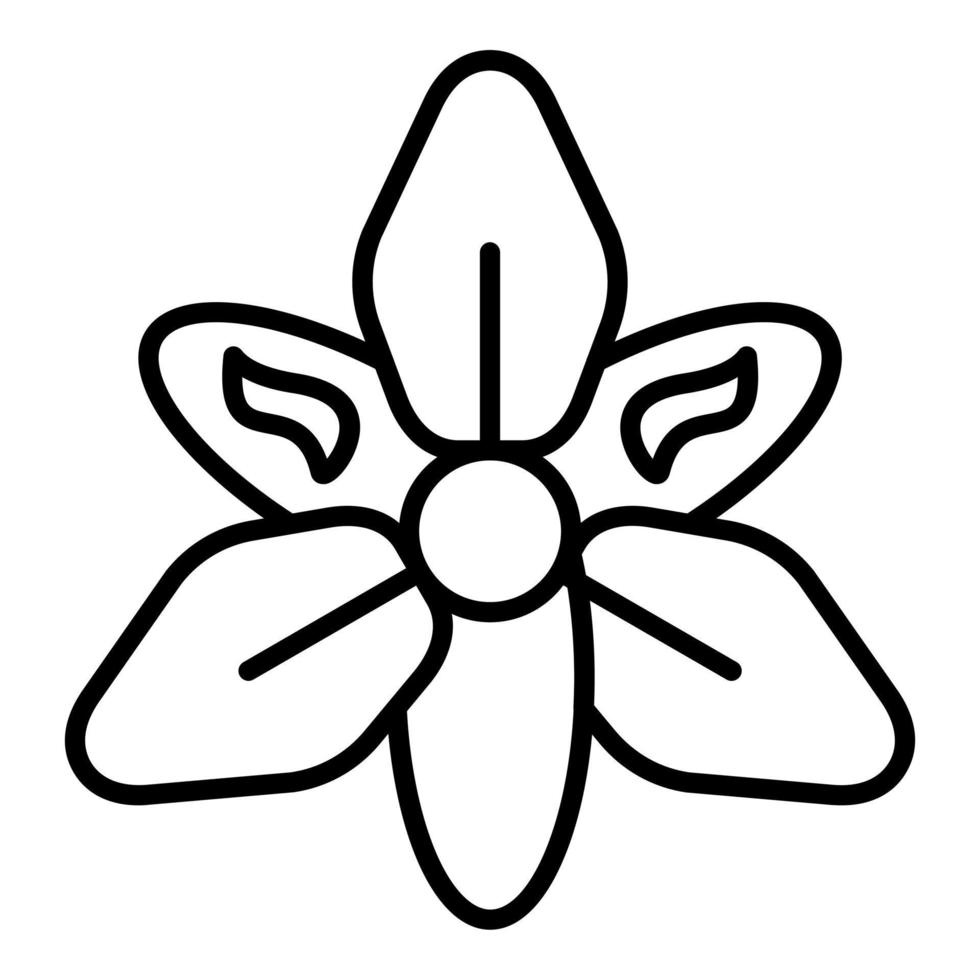 Gladiolus Icon Style vector
