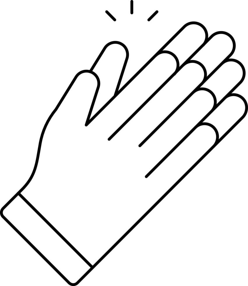 Applaud Icon Style vector