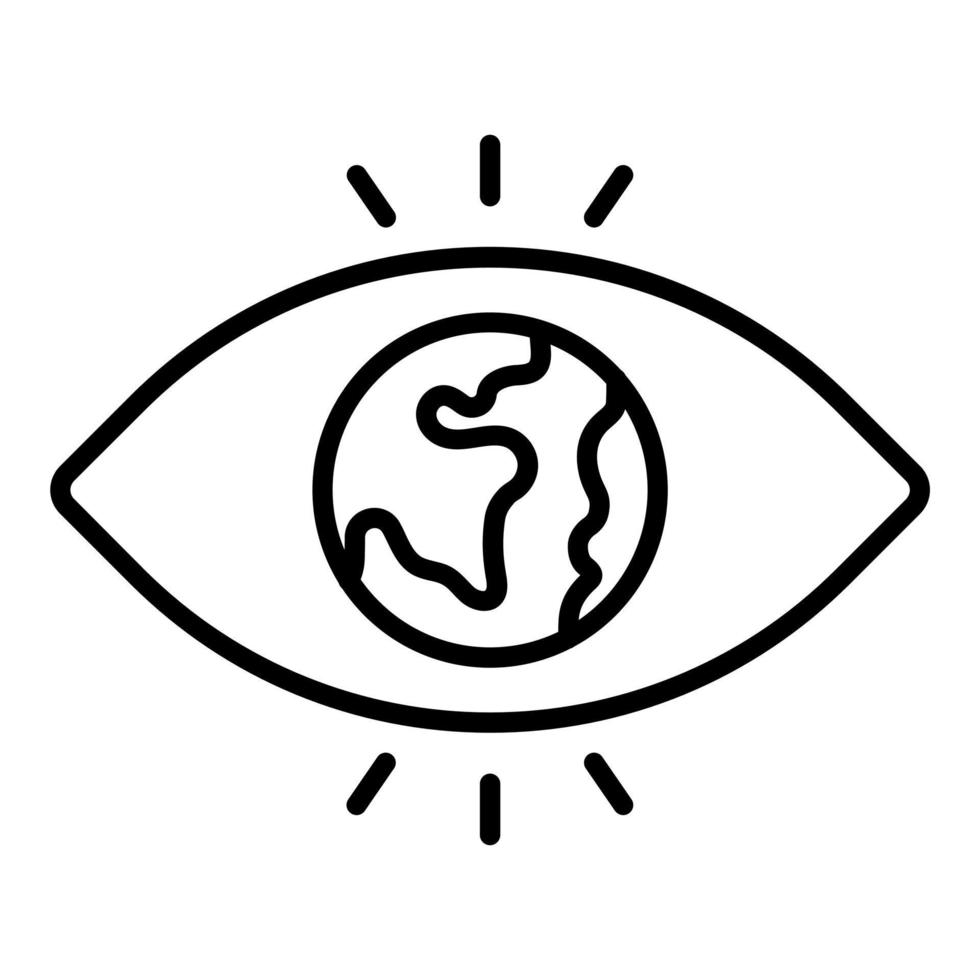 Big Brother Icon Style vector