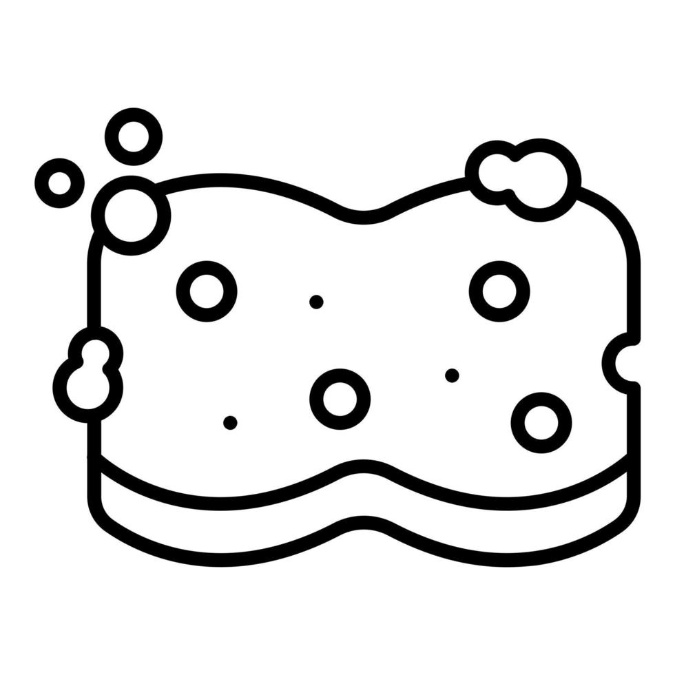 Sponge Icon Style vector