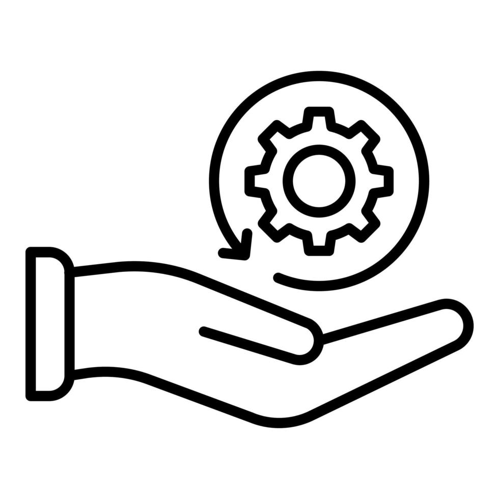 Maintenance Icon Style vector