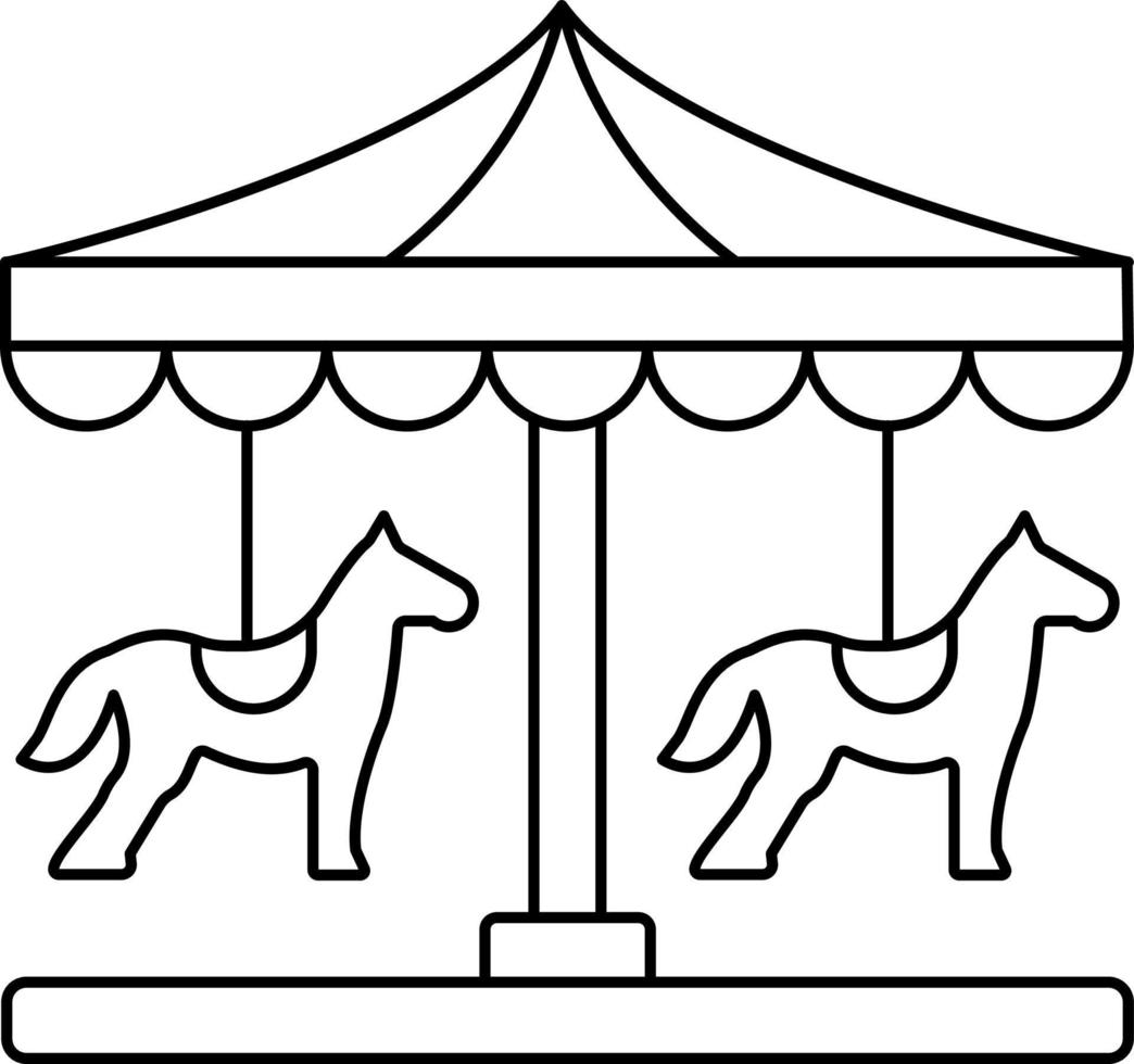 Carousel Icon Style vector