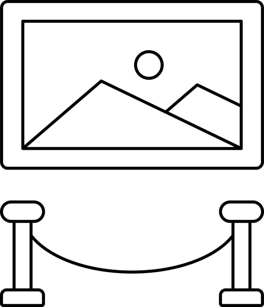 Exhibition Icon Style vector