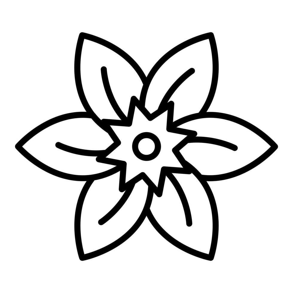 Daffodil Icon Style vector