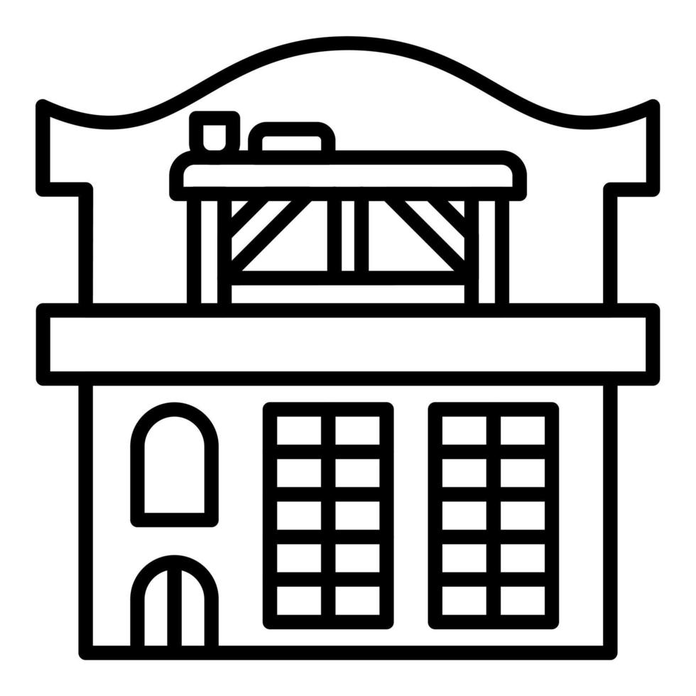 Spa Center Icon Style vector