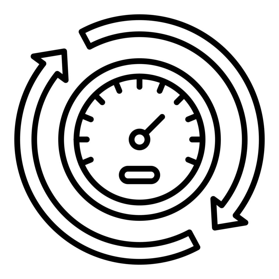 Performance Icon Style vector