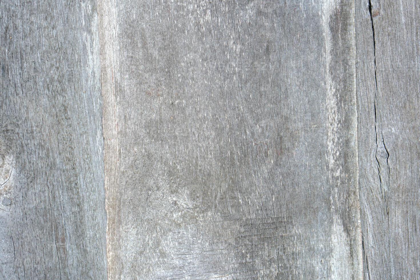 Old wooden background with cracks from long aging photo