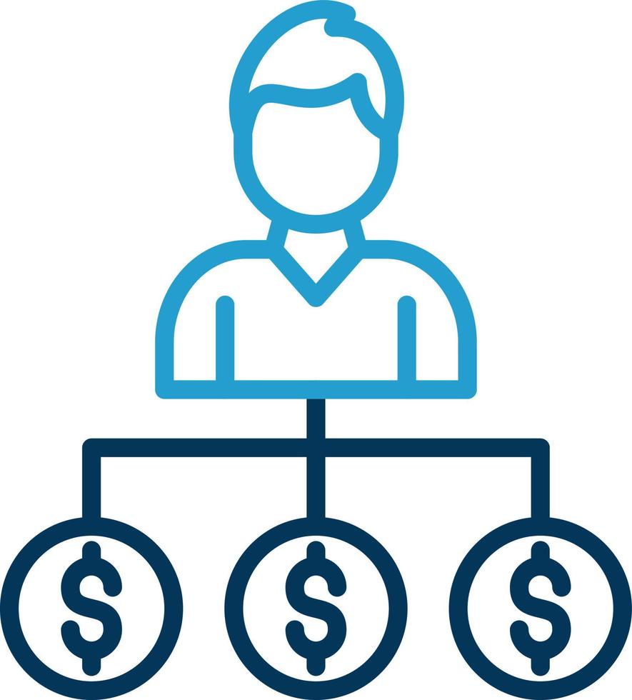 Affiliate Marketing Vector Icon Design