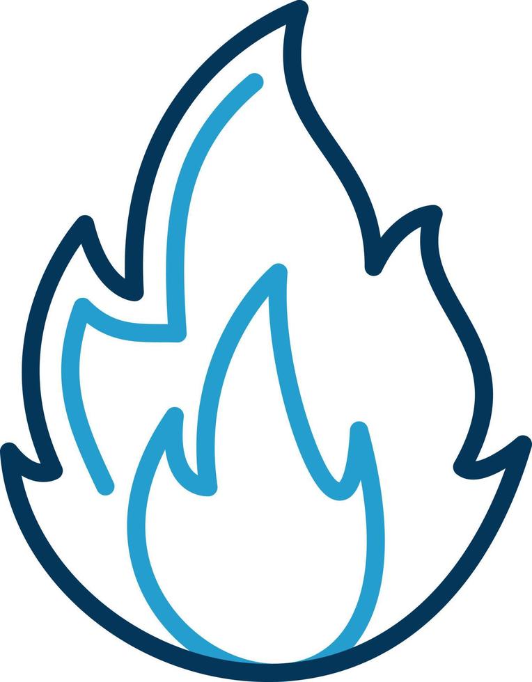 Flame Vector Icon Design