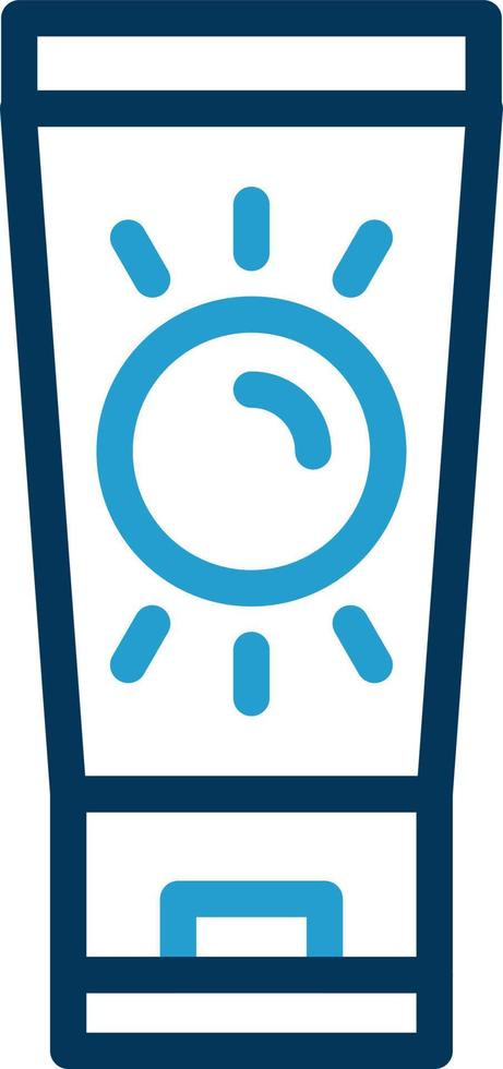 Sunblock Vector Icon Design