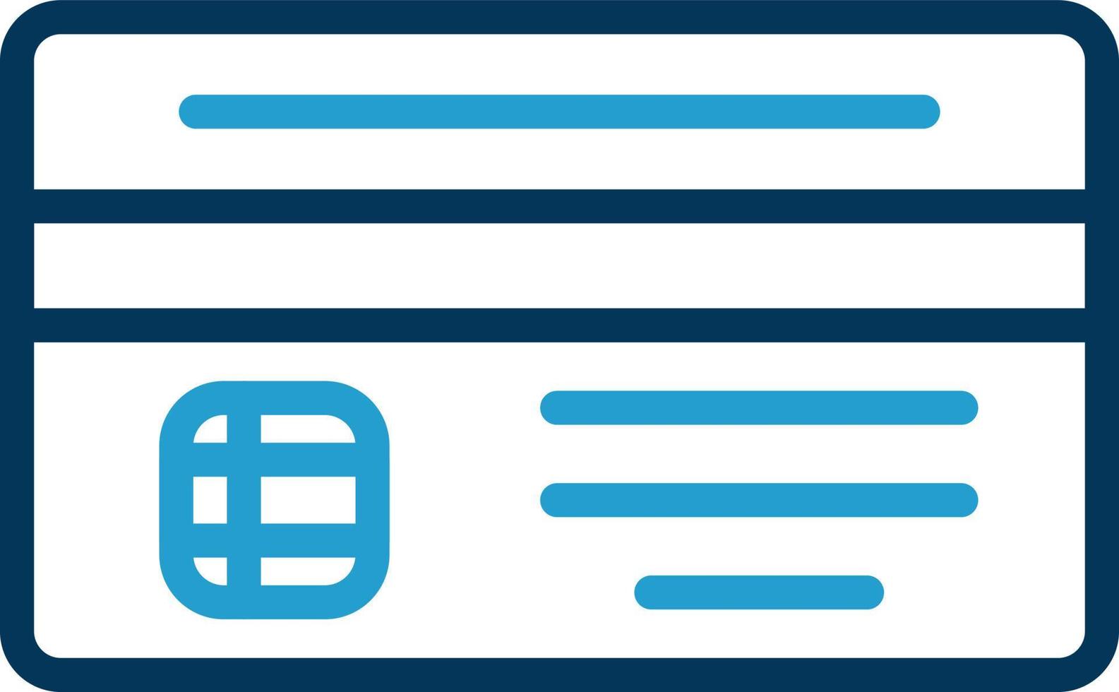 Credit Card Vector Icon Design