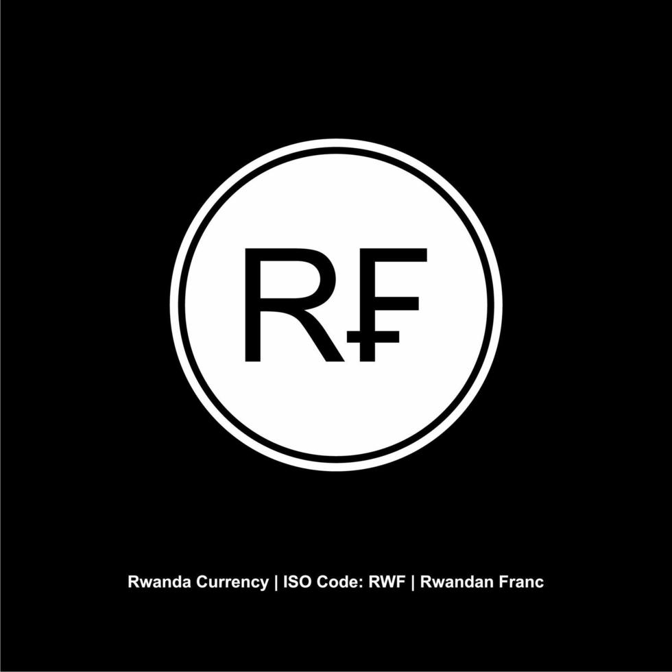 Rwanda Currency Symbol, Rwandan Franc Icon, RWF Sign. Vector Illustration