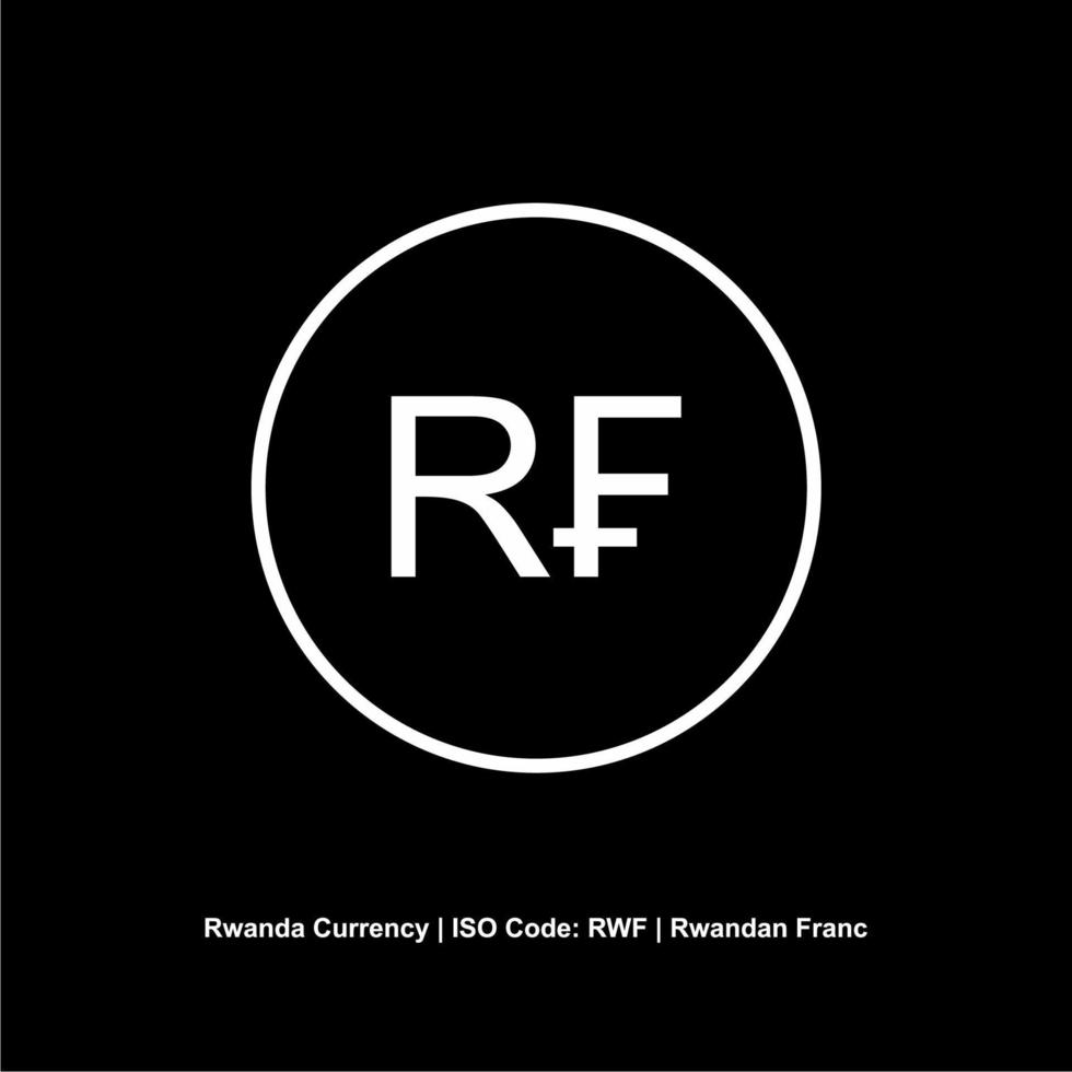 Rwanda Currency Symbol, Rwandan Franc Icon, RWF Sign. Vector Illustration