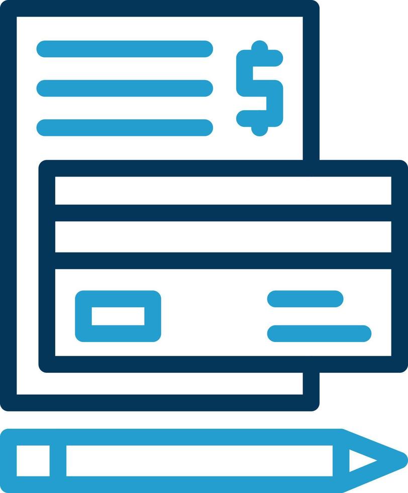 Business Credit Report Vector Icon Design