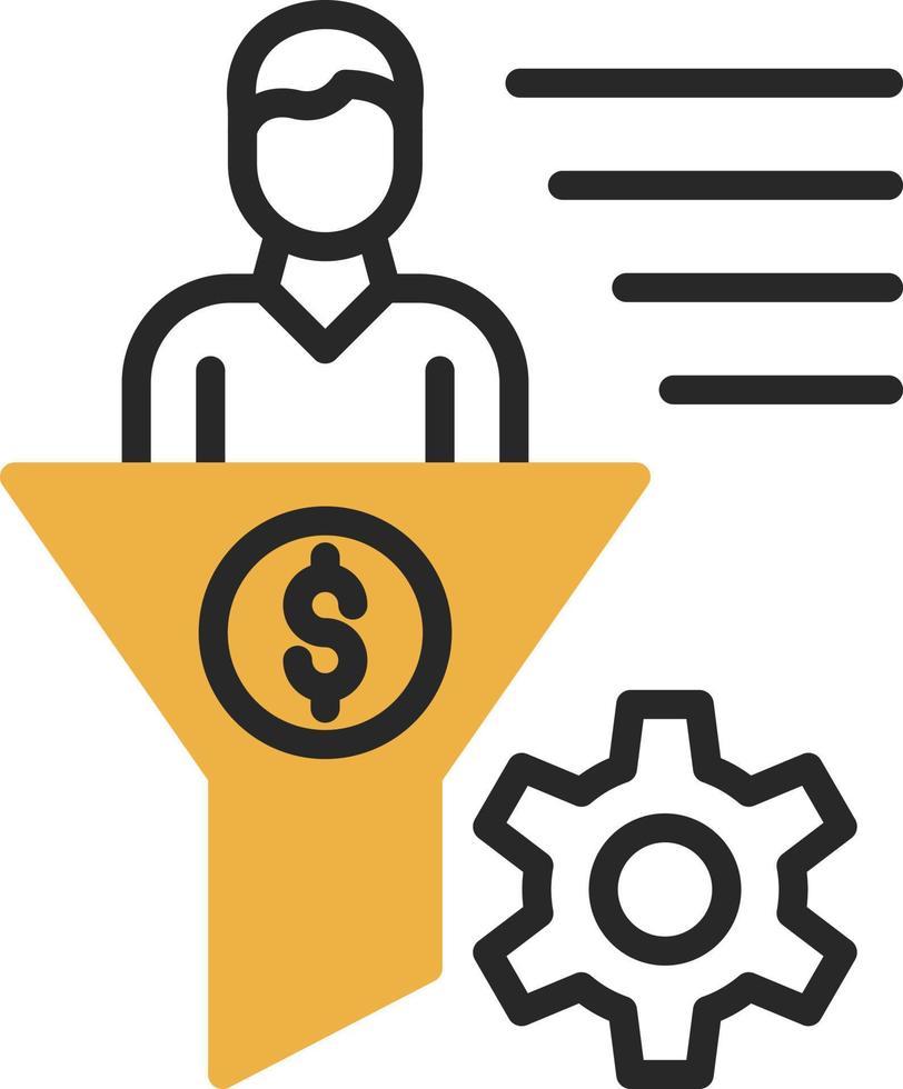 Conversion Rate Vector Icon Design
