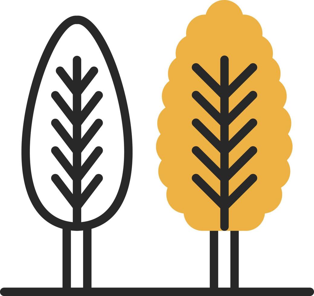 Cypress Vector Icon Design