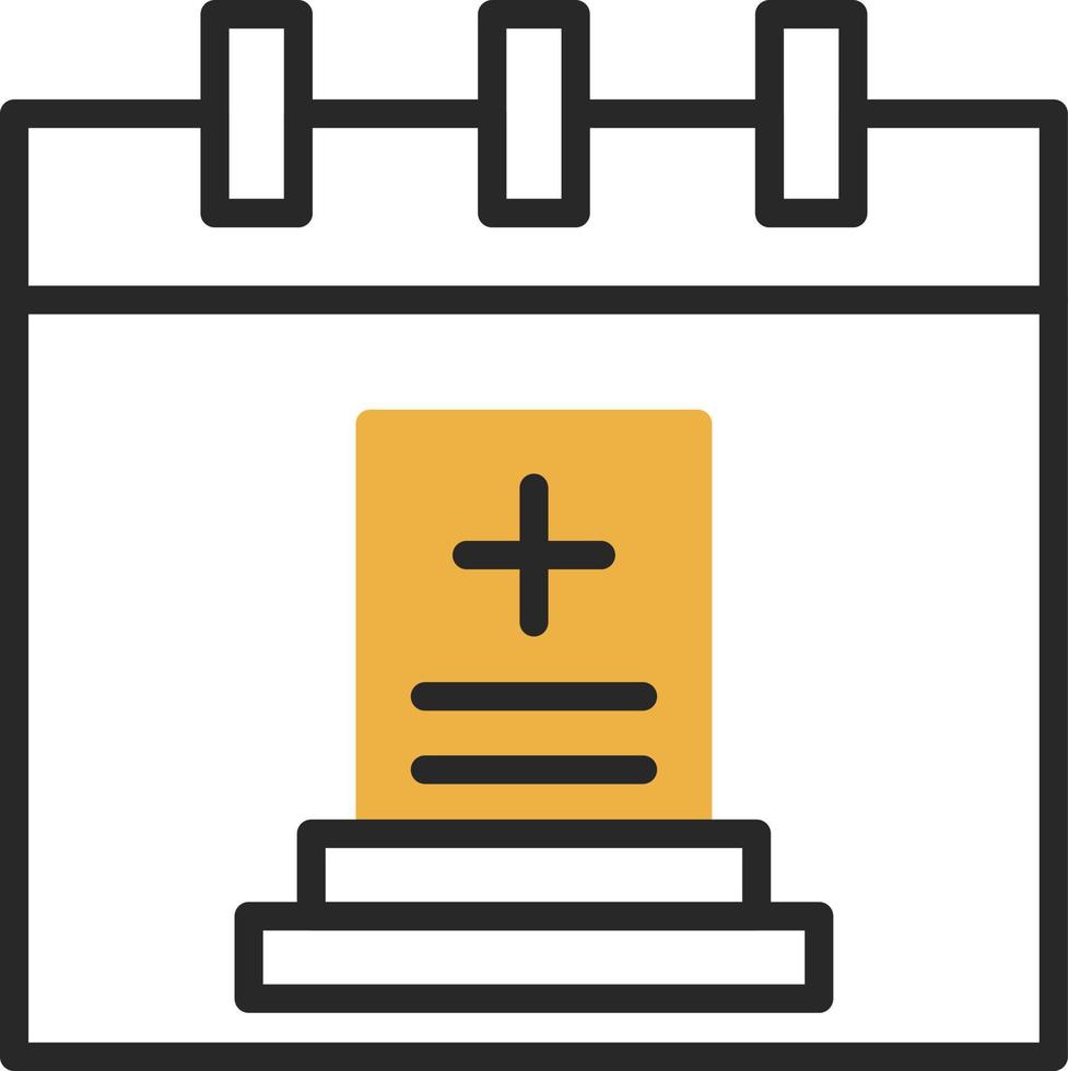 Bereavement Leave Vector Icon Design