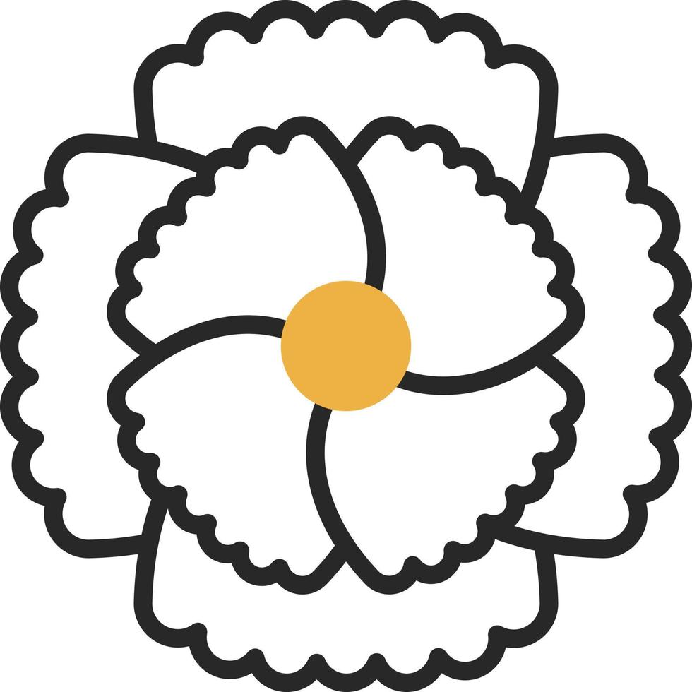 Carnation Vector Icon Design