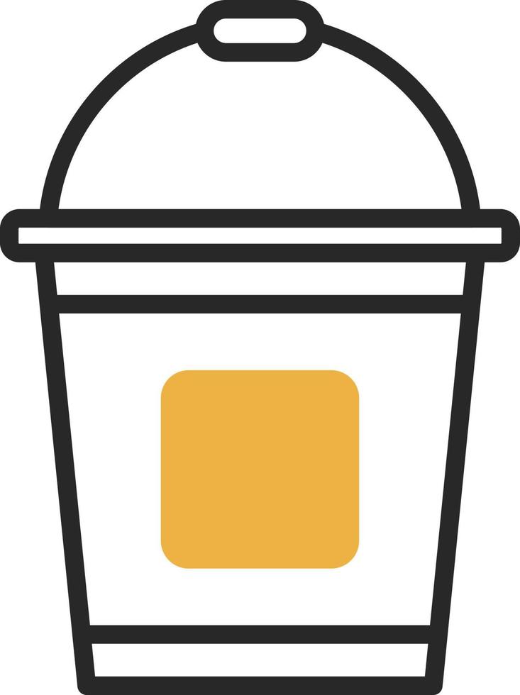 Bucket Vector Icon Design