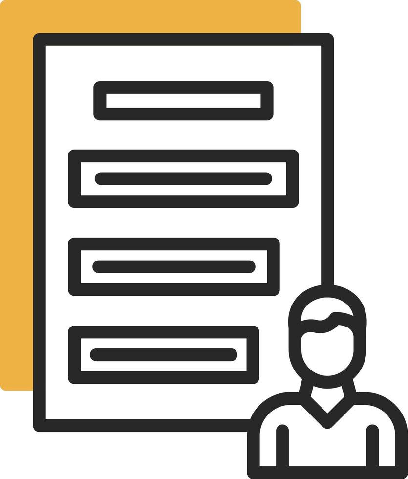 User Scenarios Vector Icon Design