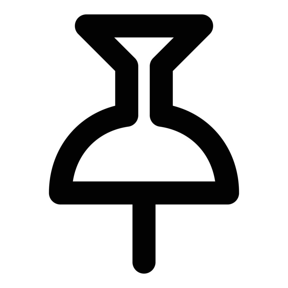thumb tack icon for web ui design 20790866 Vector Art at Vecteezy