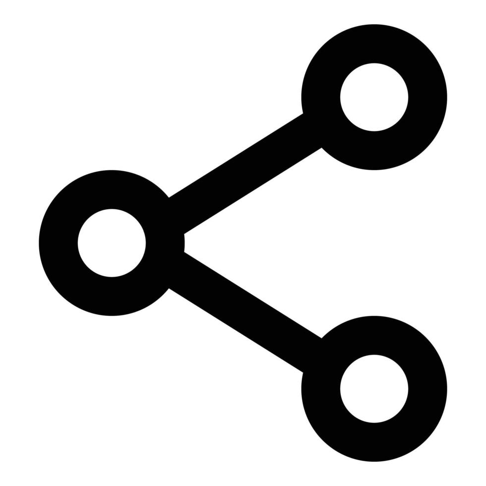 share icon for web ui design vector