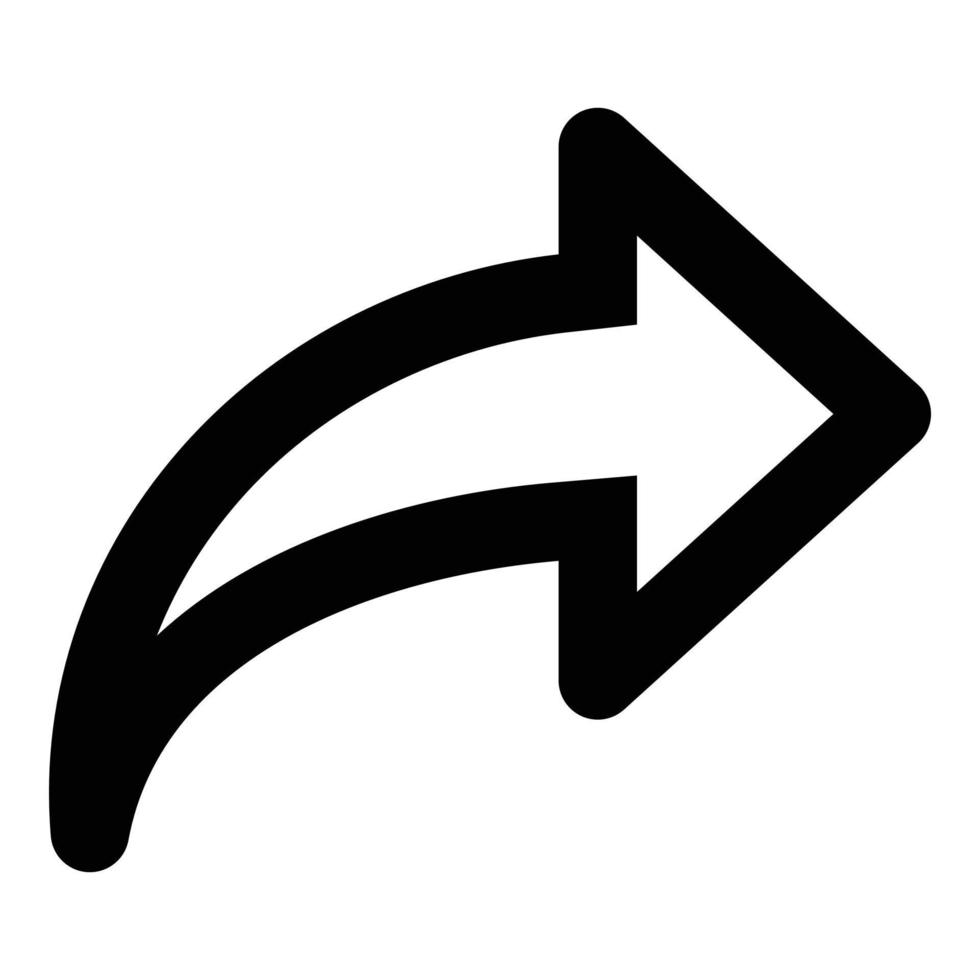 send icon for web ui design vector